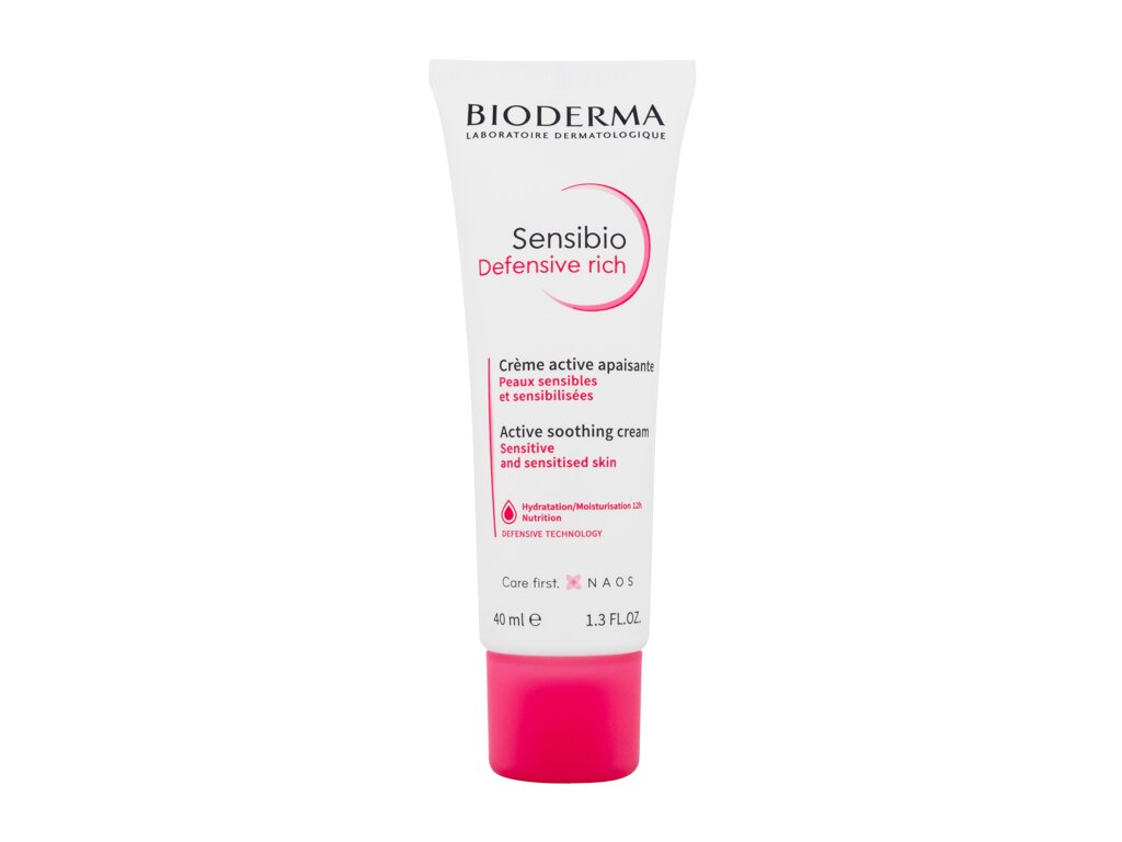 BIODERMA Sensibio Defensive Rich Active Soothing Cream 40 ml - 40ml - Denní pleťový krém