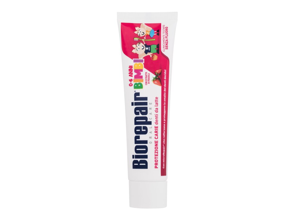 Biorepair Kids 0-6 Strawberry 50 ml - 50ml - Zubní pasta