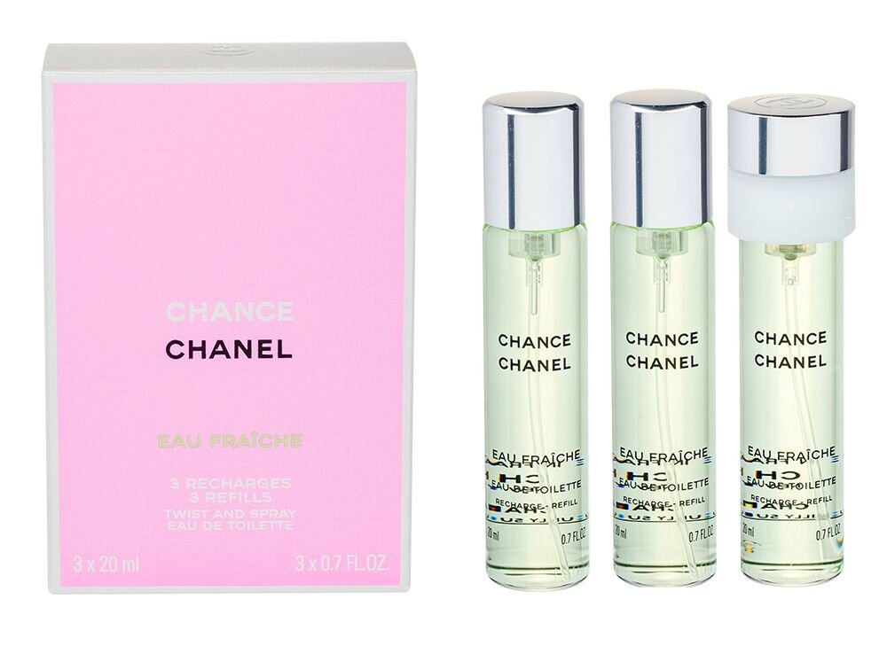 Chanel Chance Eau Fraiche 3x20 ml - 3x20ml - Toaletní voda