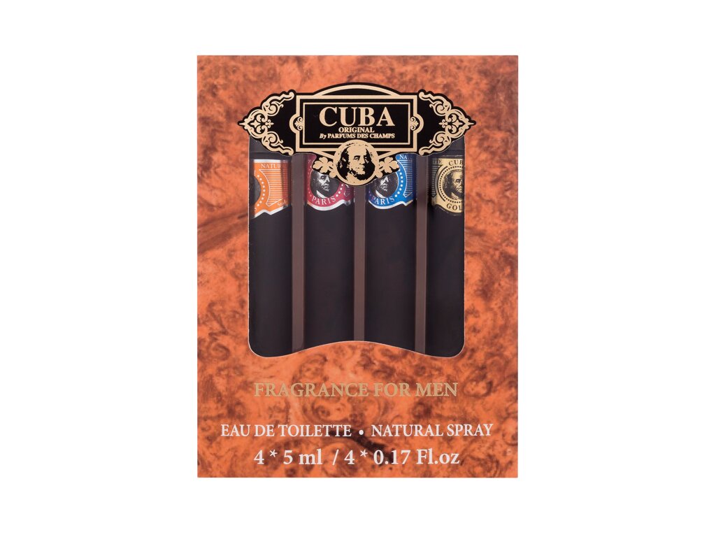 Cuba Miniatures Set - 5ml - Toaletní voda