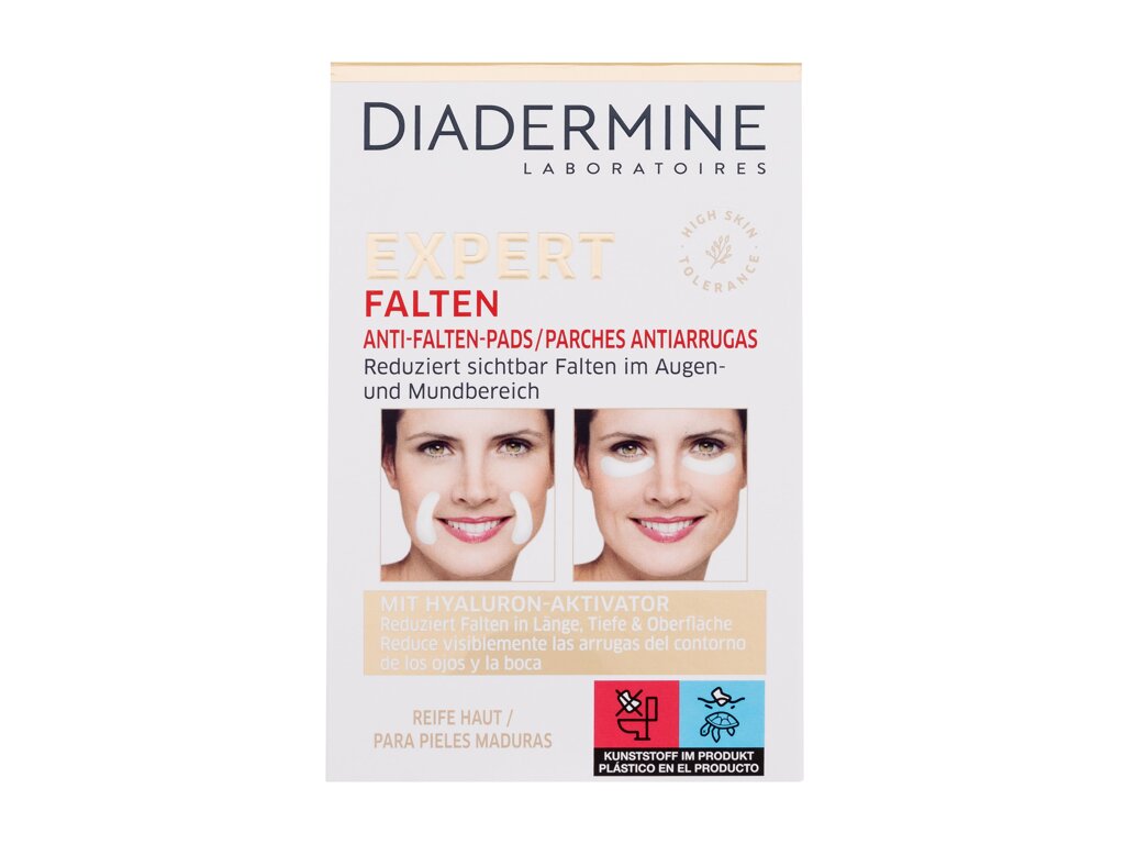 Diadermine Expert Anti-Wrinkle-Pads 12 ml - 12ml - Maska na oči