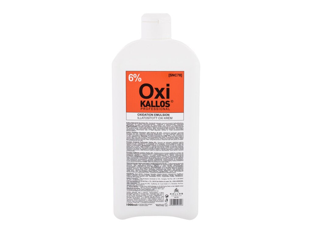 Kallos Cosmetics Oxi 1000 ml - 1000ml - Barva na vlasy