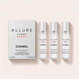 Náhradní náplně Chanel Allure Homme Sport, 3 × 20 ml – MrRizz