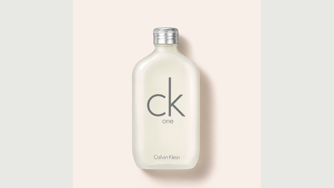 Flacon real Calvin Klein CK One pentru tema adaptării olfactive la propriul parfum