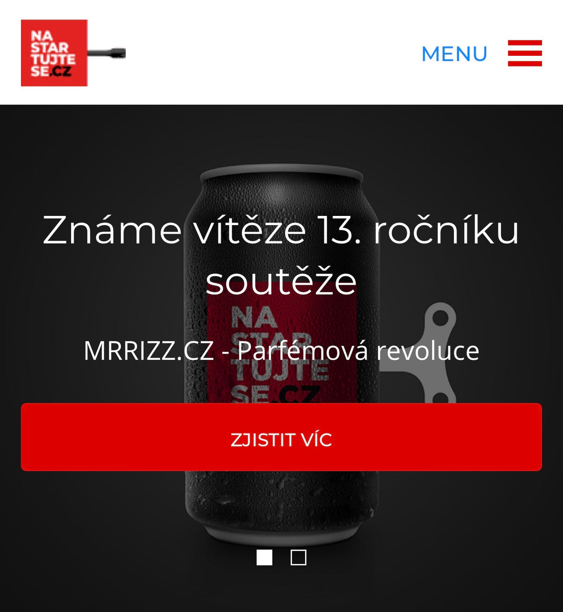 MrRizz.cz vyhrál soutěž NastartujSe.cz – díky vám