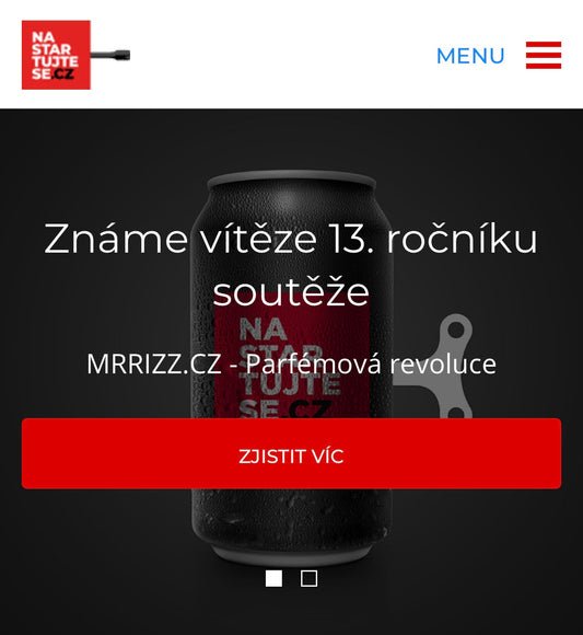 MrRizz.cz vyhrál soutěž NastartujSe.cz – díky vám