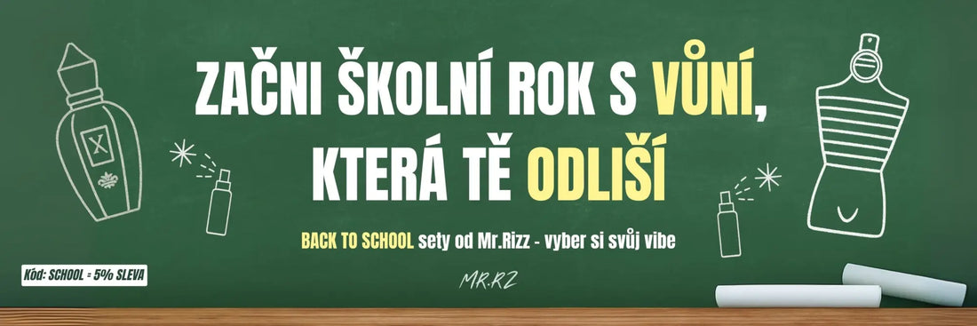 parfémová back to school kampaň