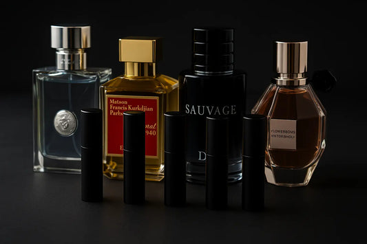 Parfémový subscription model-ukázka parfémů-mrrizz.cz