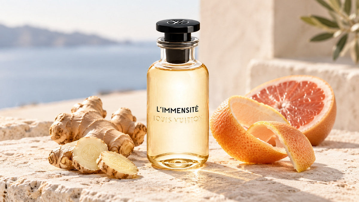 Louis Vuitton L’Immensité se zázvorem a grapefruitem