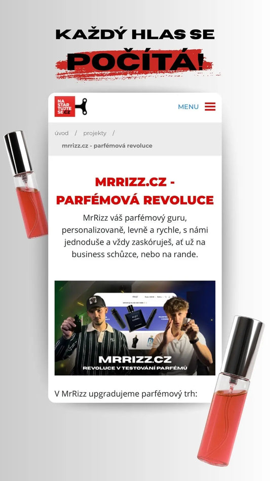 MrRizz.cz se přihlásil do soutěže KB – NastartujteSe.cz | MrRizz.cz