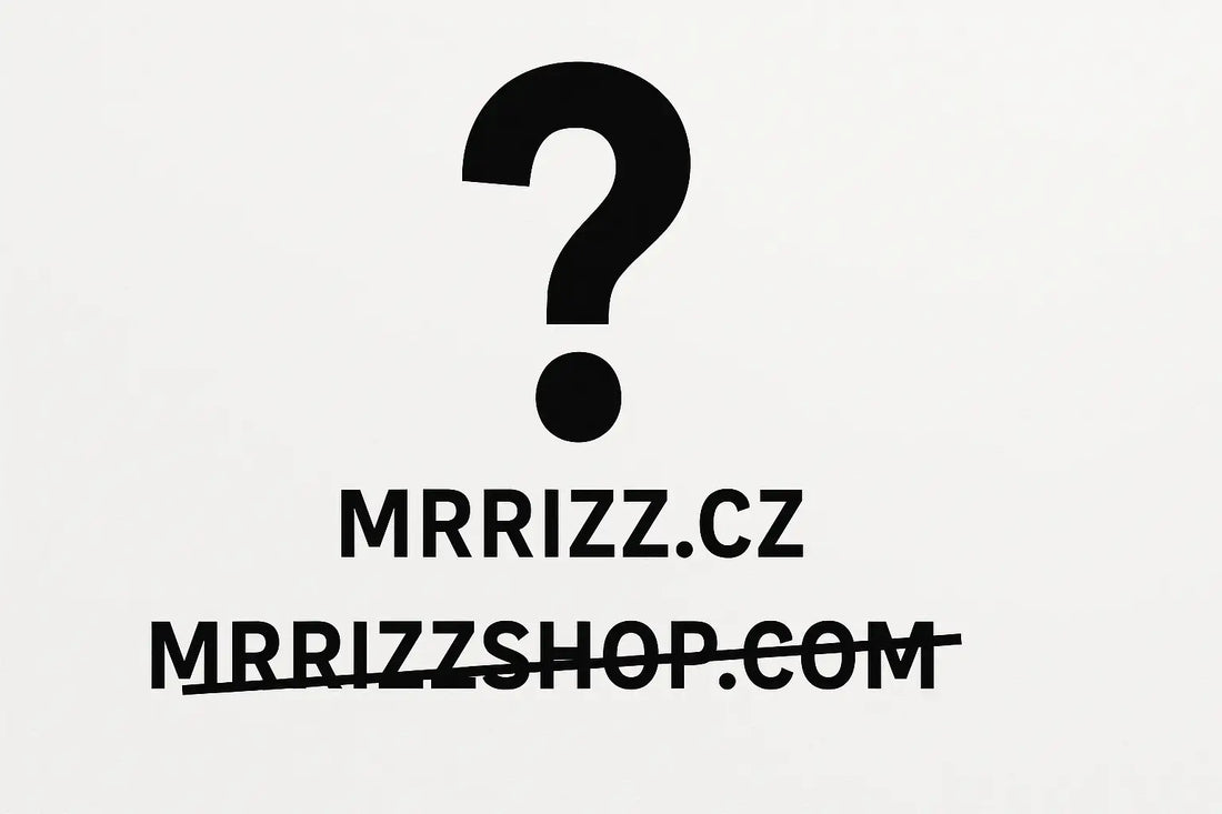 MrRizz MisterRizz nebo Mr Riz? Jak se správně jmenujeme