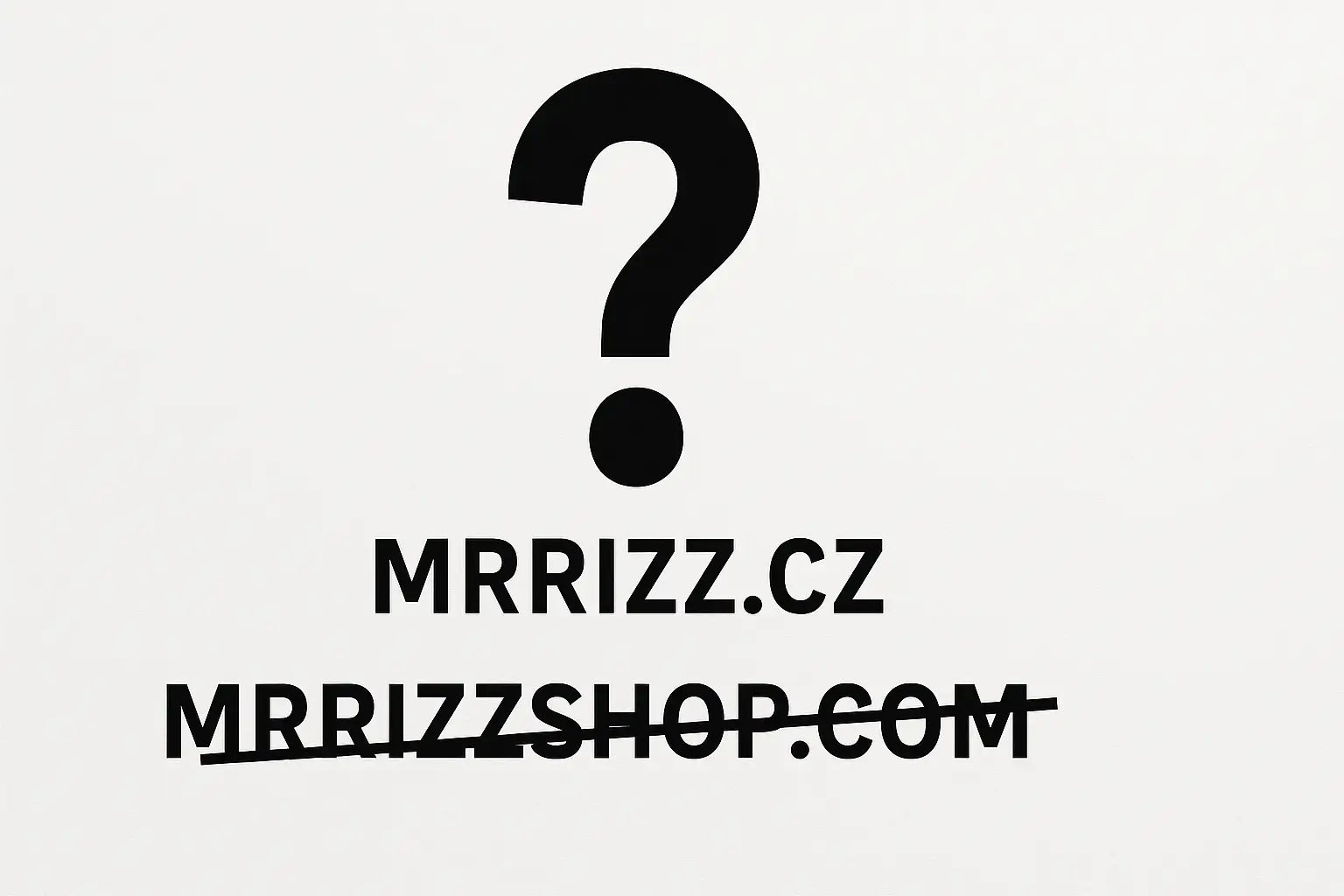MrRizz, MisterRizz nebo Mr Riz? Jak se správně jmenujeme