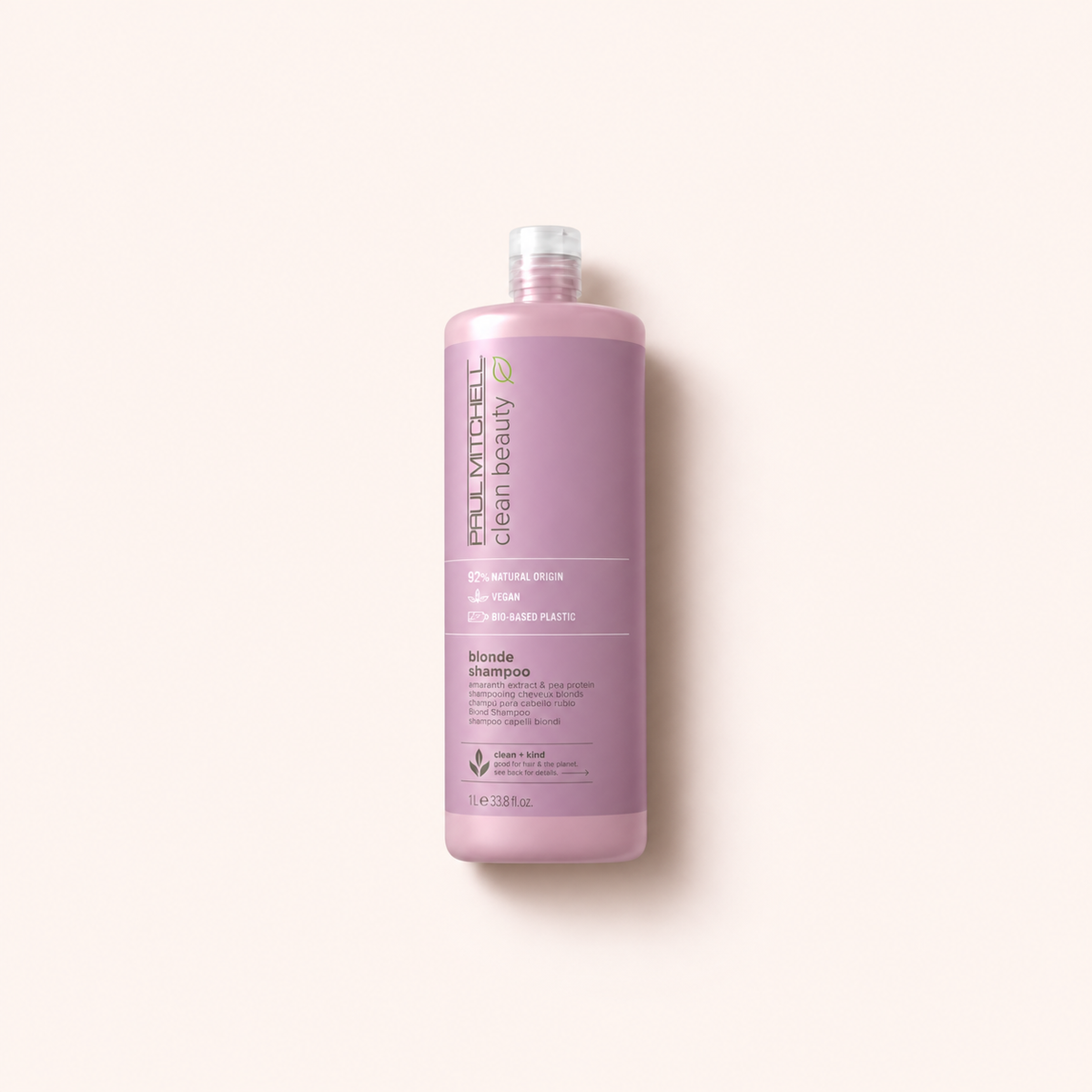 Paul Mitchell Clean Beauty Color Protect Blonde Shampoo 1000 ml – produktová fotografie