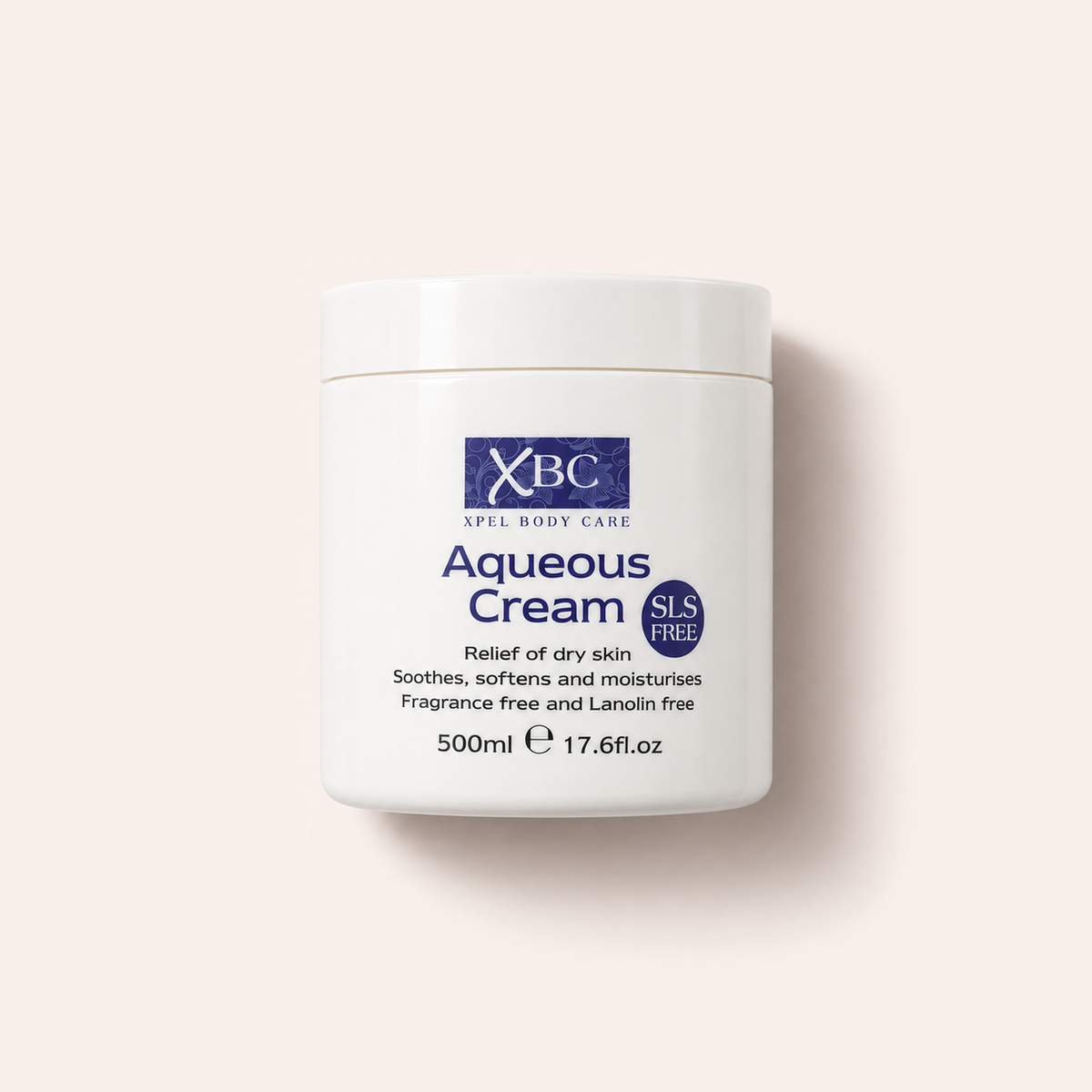 Dóza tělového krému Xpel Body Care Aqueous Cream 500 ml – MrRizz