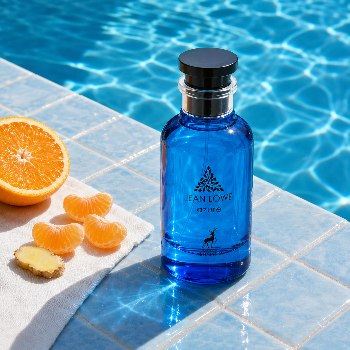 Maison Alhambra Jean Lowe Azure u azurové vody s pomerančem a zázvorem – MrRizz