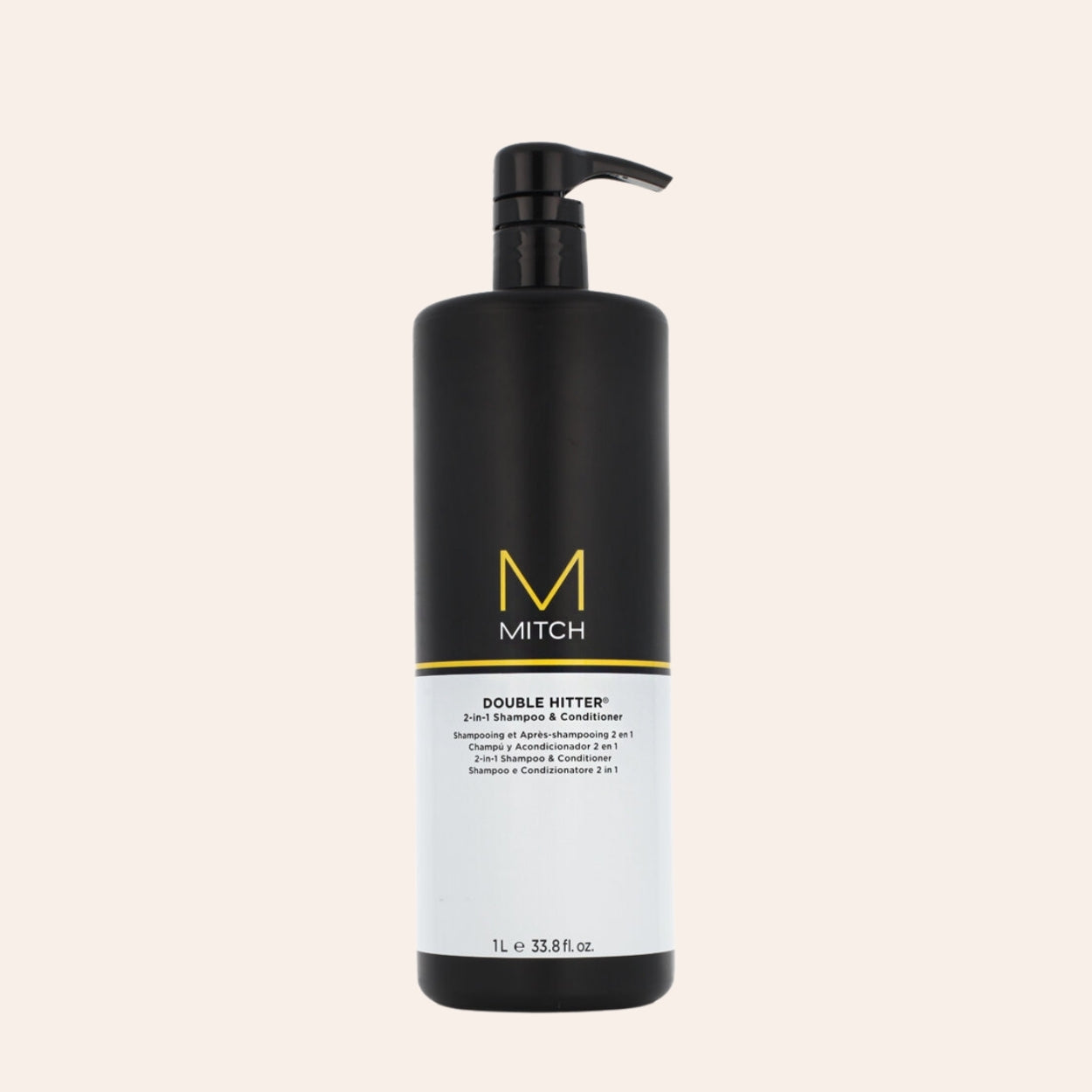 Paul Mitchell Mitch Double Hitter 2-in-1 Shampoo & Conditioner 1000 ml