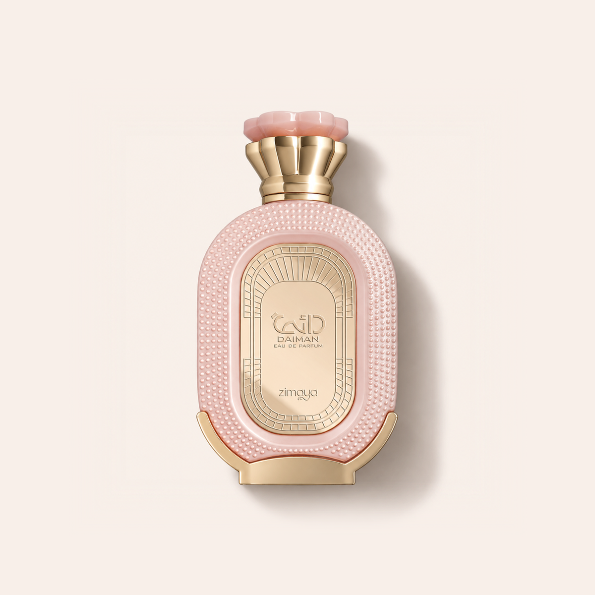 Zimaya Daiman Eden EDP 100 ml, růžovo-zlatý dámský flakon – MrRizz