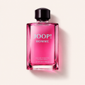 JOOP! Homme EDT 200 ml ležící na růžovobéžovém pozadí – MrRizz