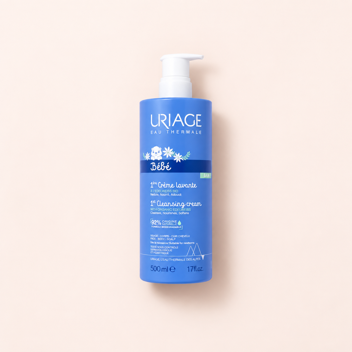 Uriage Bébé 1st Cleansing Cream 500 ml