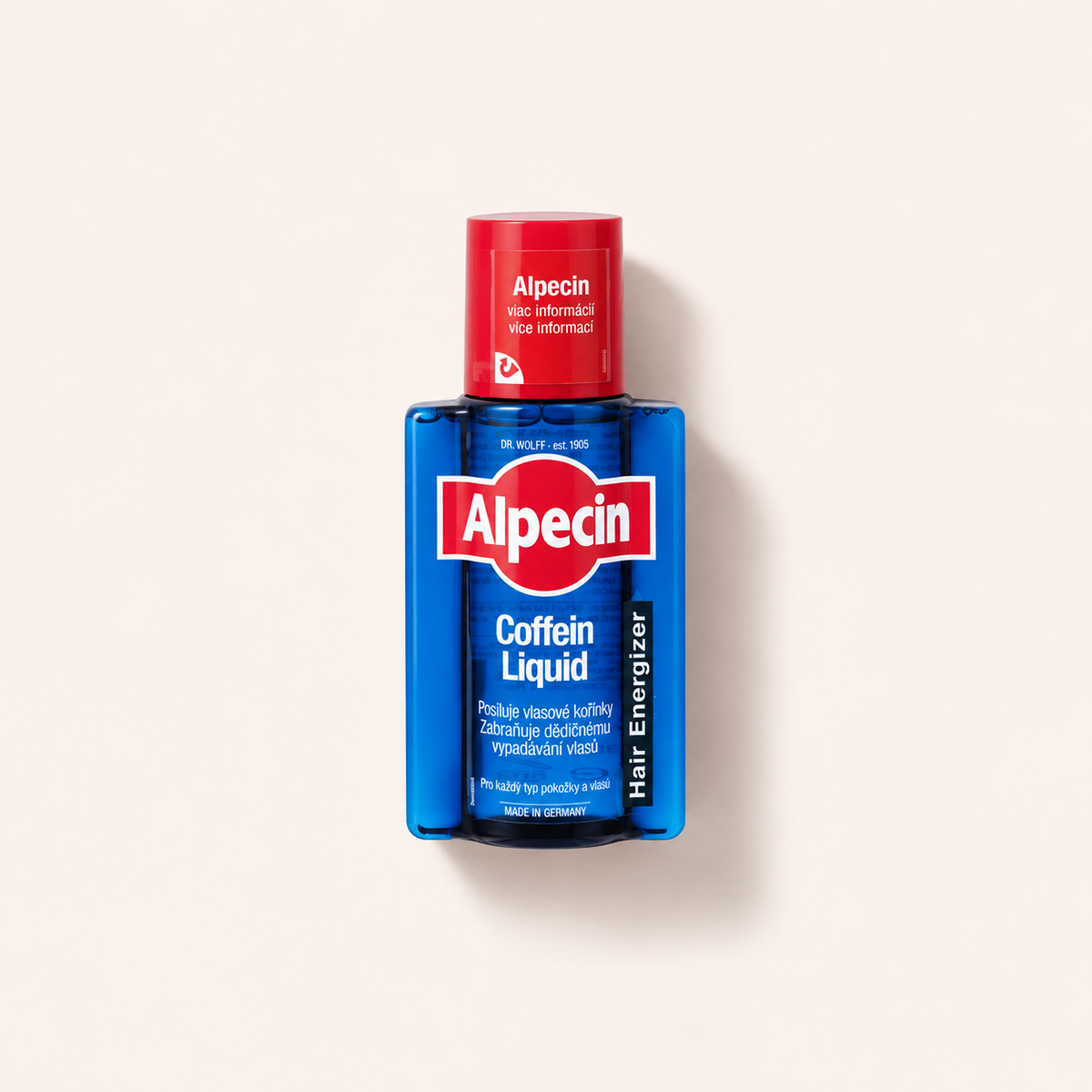 Alpecin Caffeine Liquid Hair Energizer 200 ml – přípravek proti padání vlasů – MrRizz