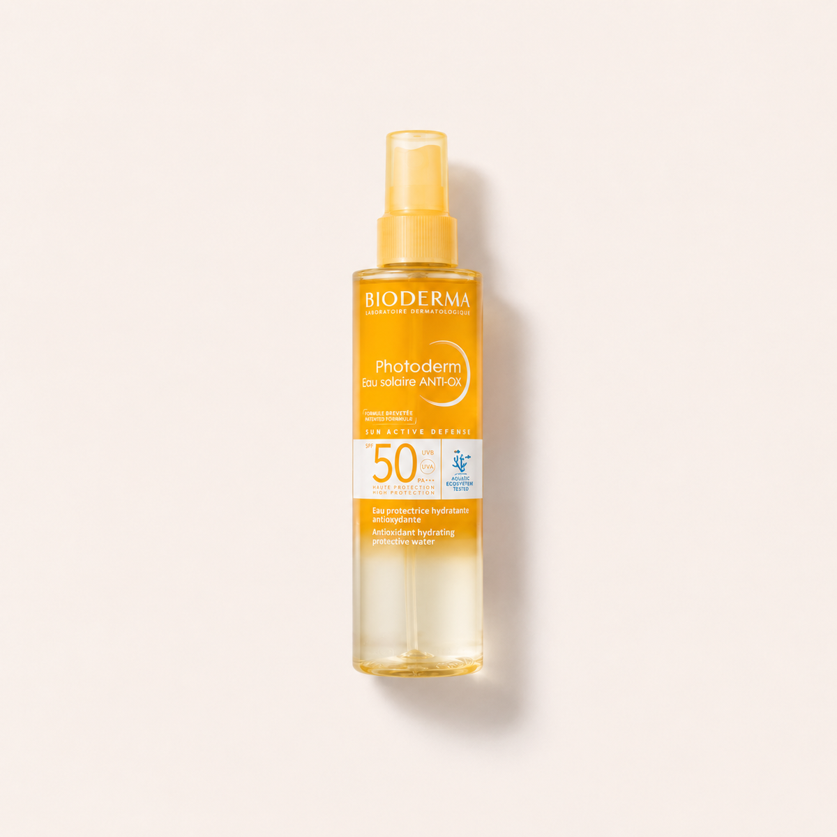 BIODERMA Photoderm Eau Solaire ANTI-OX 200 ml – opalovací přípravek na tělo – MrRizz