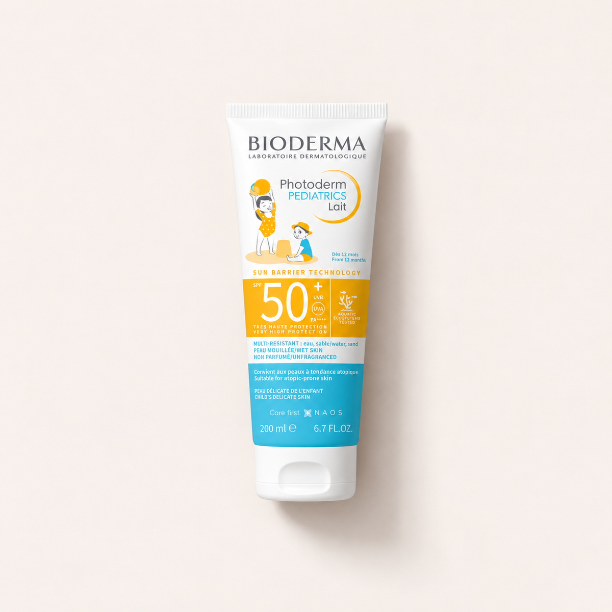 BIODERMA Photoderm Pediatrics Lait 200 ml – opalovací přípravek na tělo – MrRizz