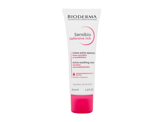 BIODERMA Sensibio Defensive Rich Active Soothing Cream 40 ml - 40ml - Denní pleťový krém
