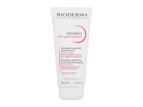 BIODERMA Sensibio DS+ Cleansing Gel 200 ml - 200ml - Čisticí gel