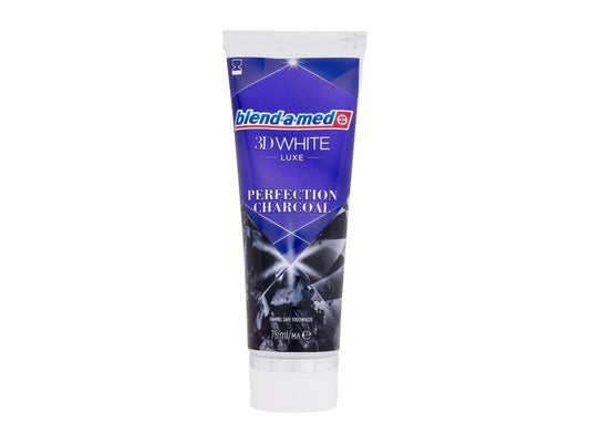 Blend-a-med 3D White Luxe Perfection Charcoal 75 ml - 75ml - Zubní pasta