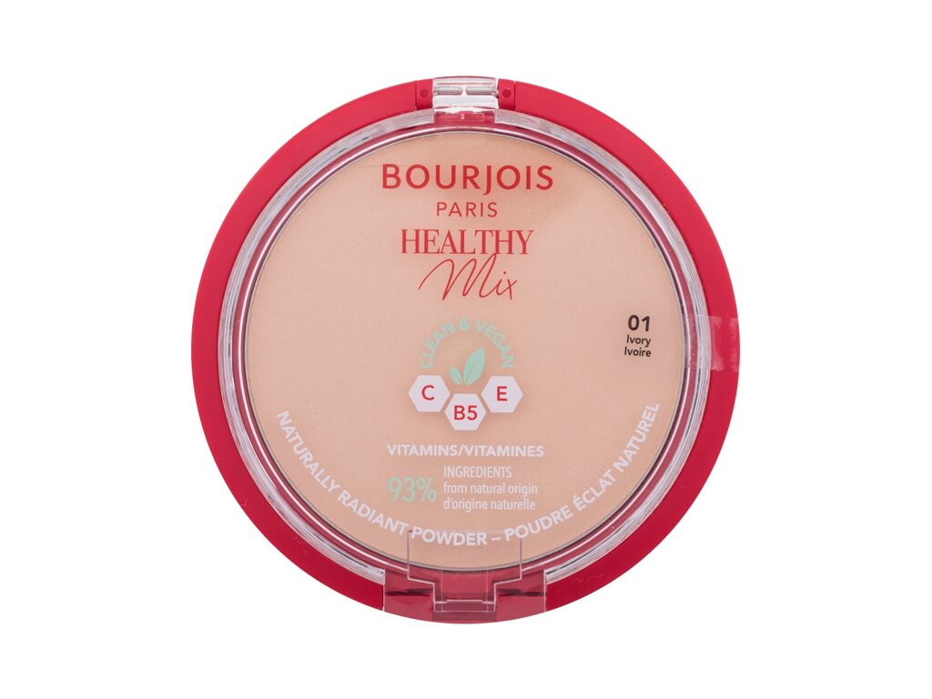 BOURJOIS Paris Healthy Mix Clean & Vegan Naturally Radiant Powder 10 ml - 10ml - Pudr