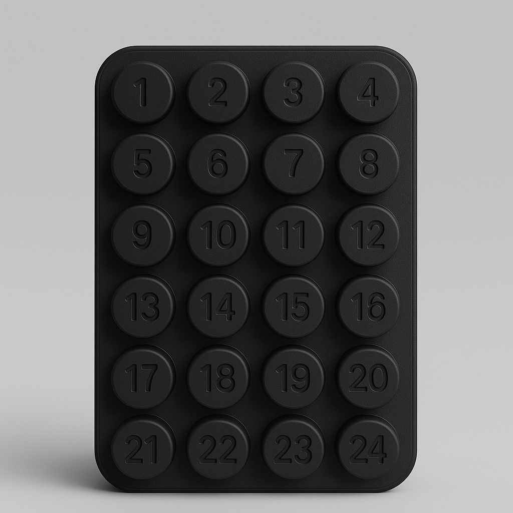 BUDGET Adventní kalendář vzorků PÁNSKÝ