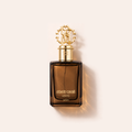 Flakon parfému Roberto Cavalli Uomo Parfum 100 ml na béžovém pozadí – MrRizz