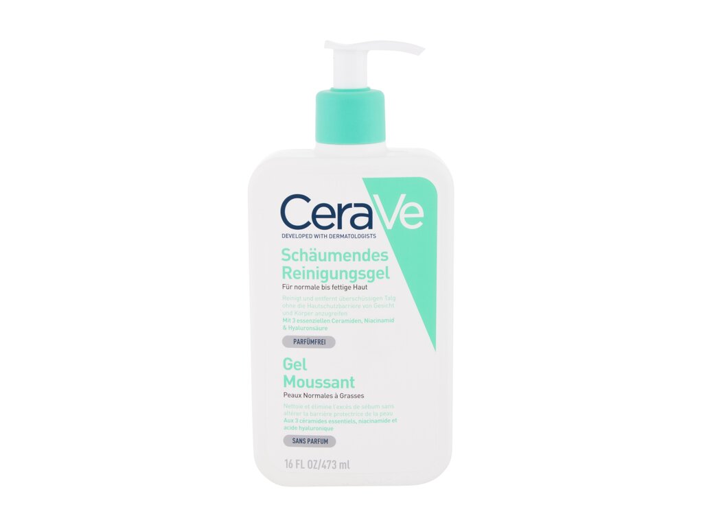 CeraVe Facial Cleansers Foaming Cleanser 473 ml - 473ml - Čisticí gel