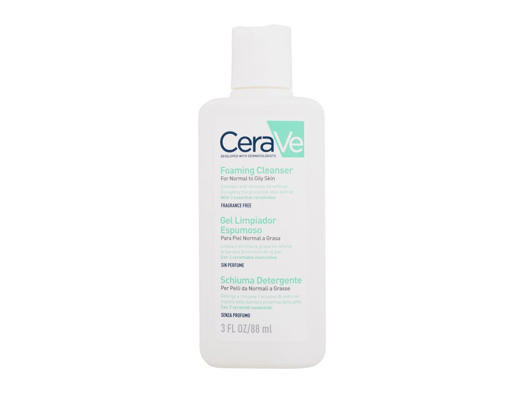 CeraVe Facial Cleansers Foaming Cleanser 88 ml - 88ml - Čisticí gel