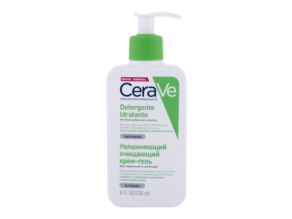 CeraVe Facial Cleansers Hydrating 236 ml - 236ml - Čisticí emulze
