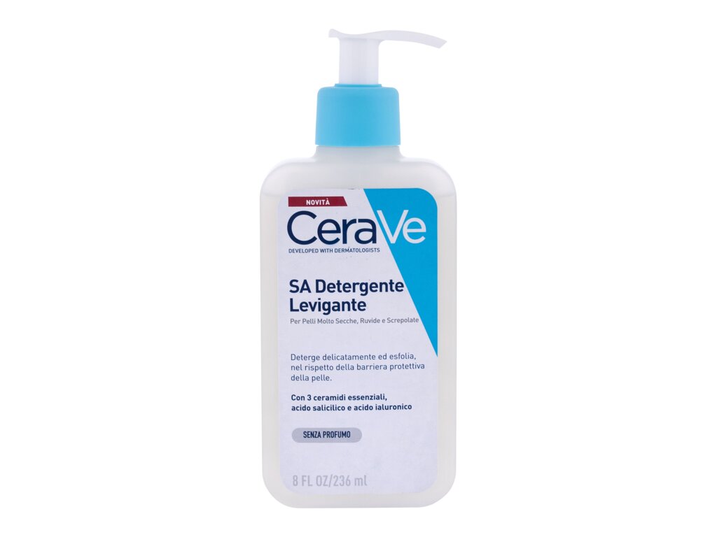 CeraVe Facial Cleansers SA Smoothing 236 ml - 236ml - Čisticí gel