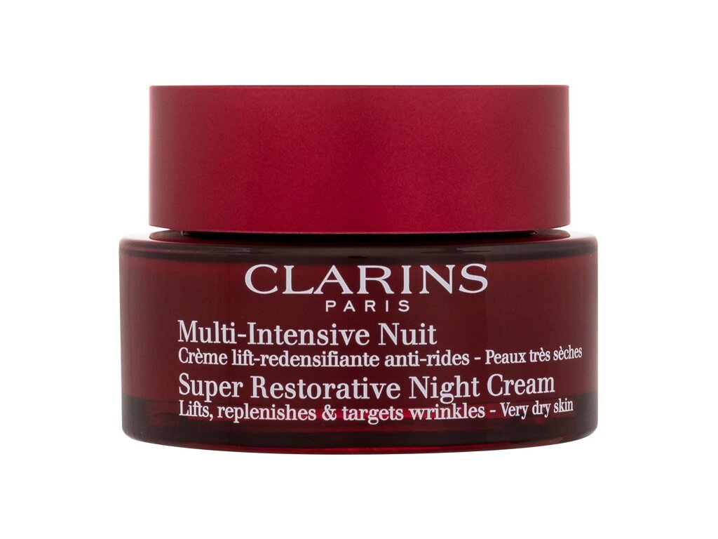 Clarins Super Restorative Night Cream Very Dry Skin 50 ml - 50ml - Noční pleťový krém