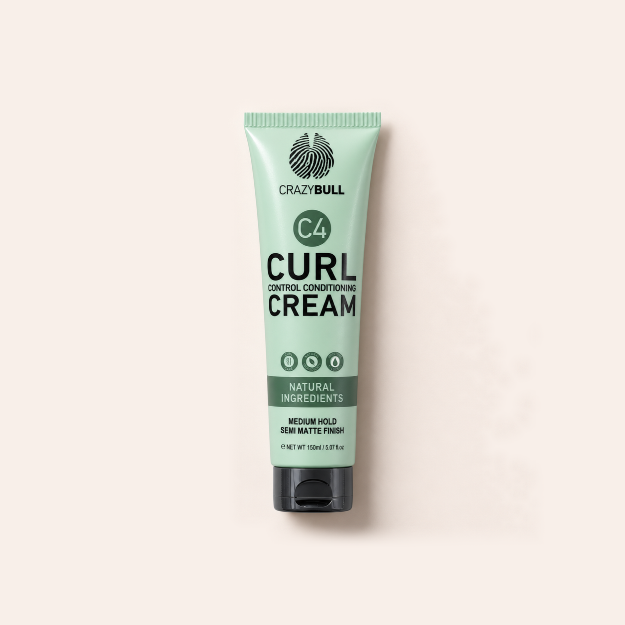 Crazy Bull Curl Cream, krém na vlasy 150 ml – MrRizz