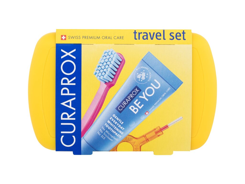Curaprox Travel Set 1 ml - 1ml - Klasický zubní kartáček