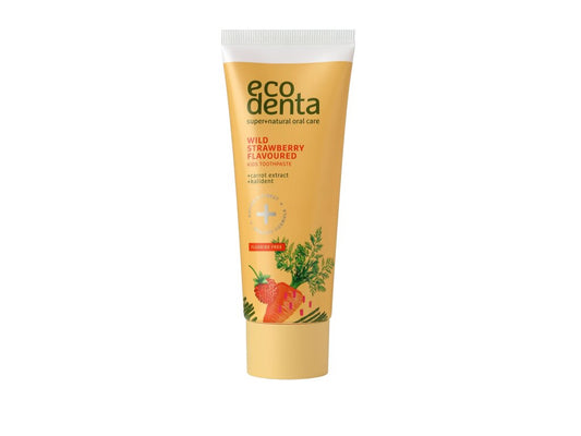 Ecodenta Toothpaste Wild Strawberry Flavoured 75 ml - 75ml - Zubní pasta