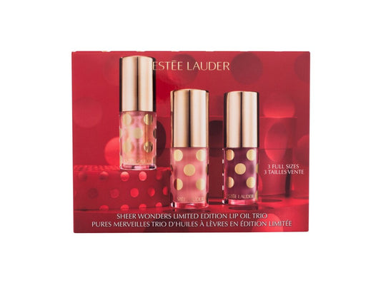 Estée Lauder Sheer Wonders Limited Edition Lip Oil Trio 4,5 ml - 4,5ml - Lesk na rty