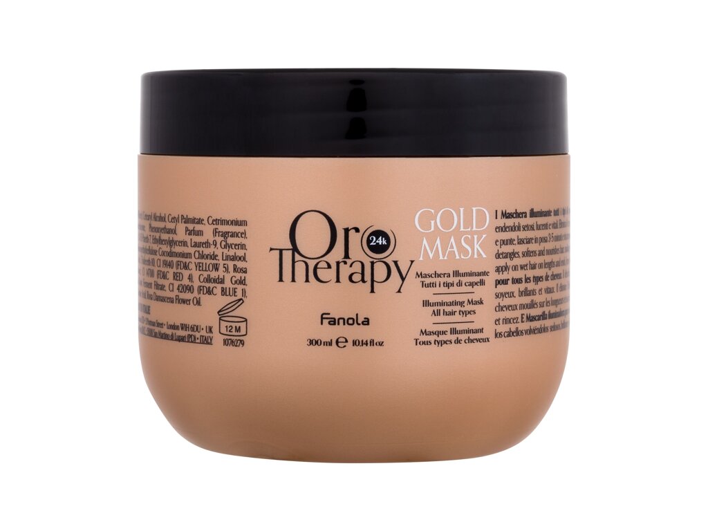 Fanola Oro Therapy 24K Gold Mask 300 ml - 300ml - Maska na vlasy