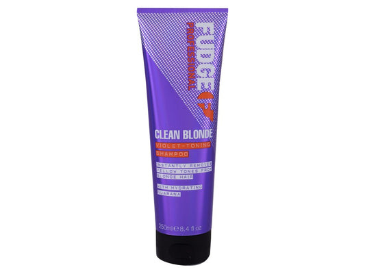 Fudge Professional Clean Blonde Violet-Toning Shampoo 250 ml - 250ml - Šampon