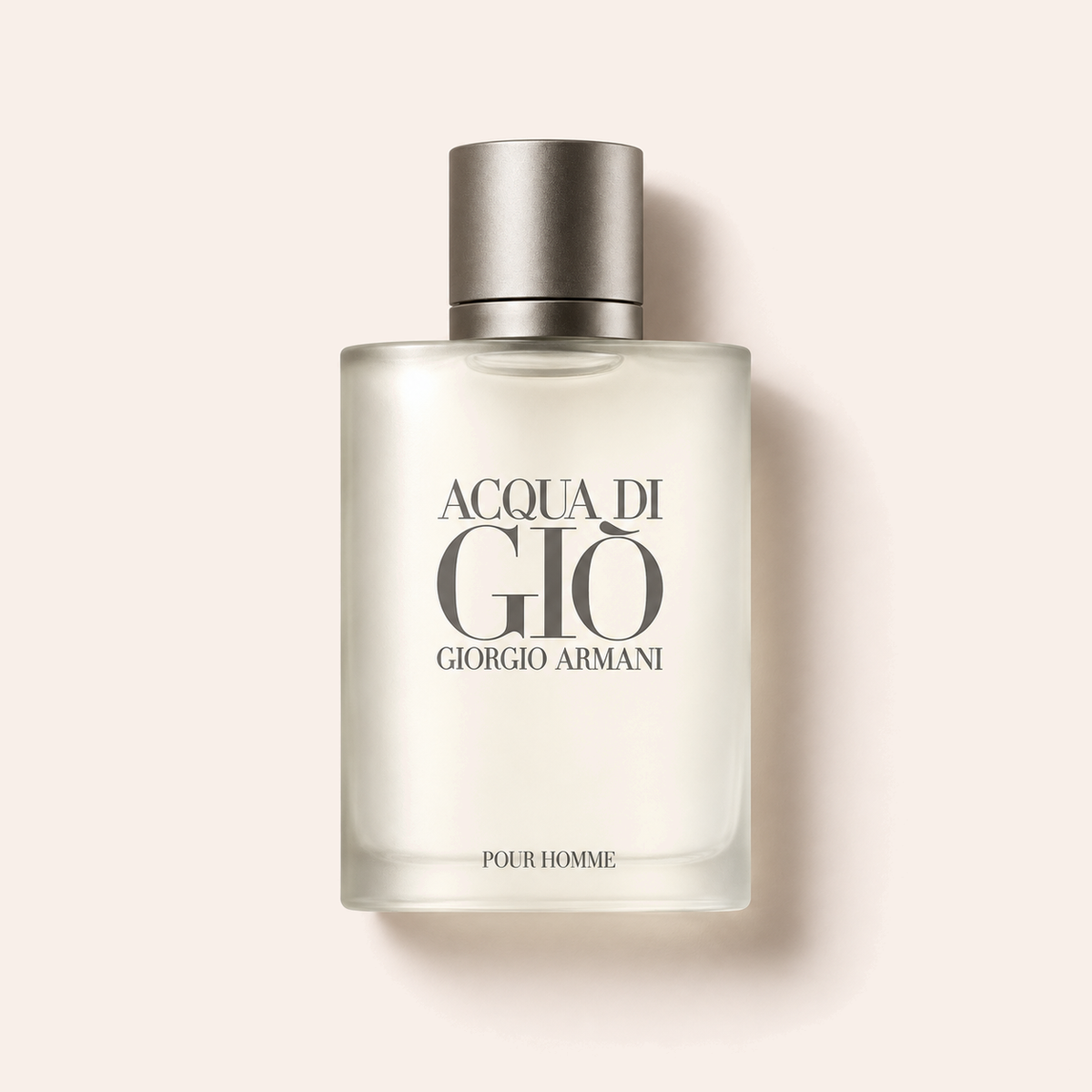 Giorgio Armani Acqua di Giò Pour Homme EDT 100 ml, flakon na světlém pozadí – MrRizz