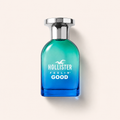 Modrozelený flakon pánské toaletní vody Hollister Feelin' Good For Him 30 ml – MrRizz