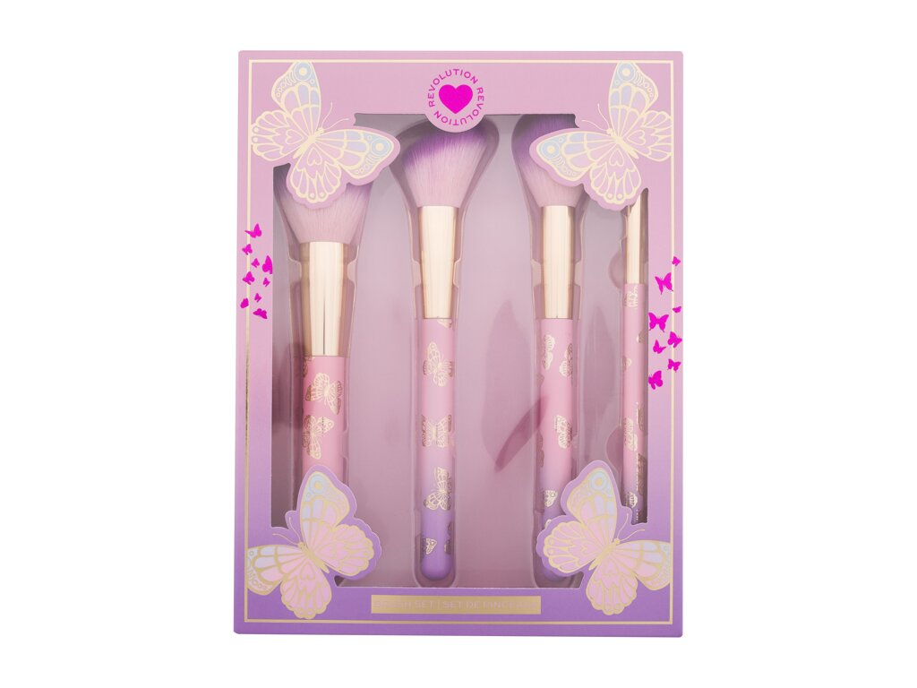 I Heart Revolution Butterfly Brush Set 1 ml - 1ml - Štětec