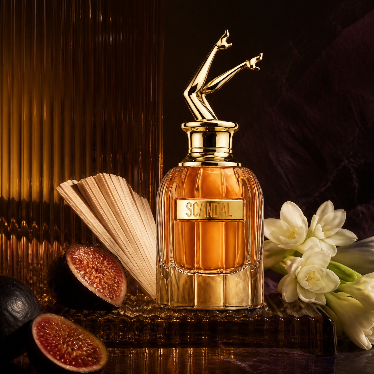 Jean Paul Gaultier Scandal Absolu Pour Femme – emotivní produktová fotografie