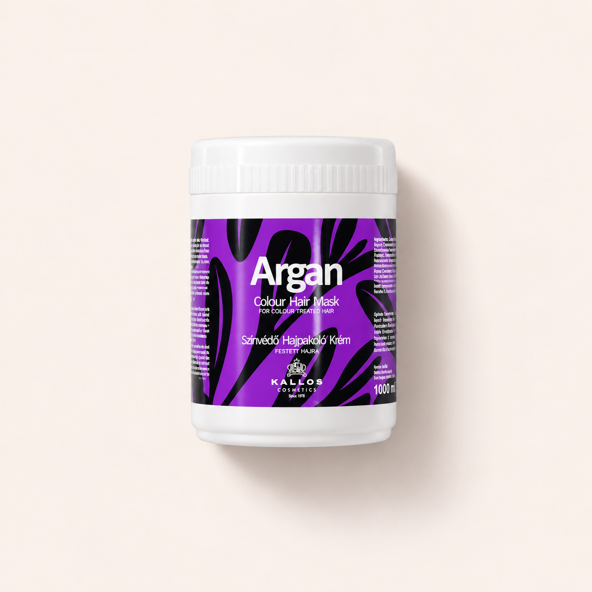 Kallos Cosmetics Argan 1000 ml – maska na vlasy – MrRizz