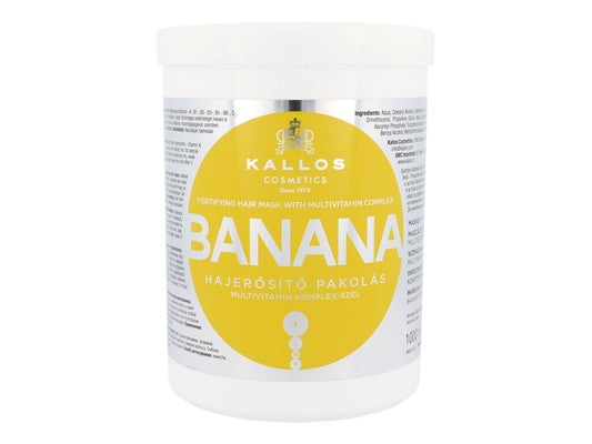 Kallos Cosmetics Banana 1000 ml - 1000ml - Maska na vlasy