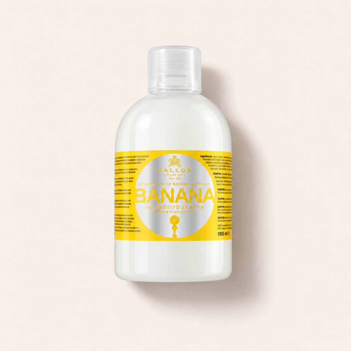 Kallos Cosmetics Banana 1000 ml – šampon – MrRizz